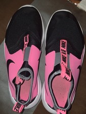 Nike Flex Runner (GS) Girl's Sneakers Size 6Y Black Pink Girls' Casual Shoes price