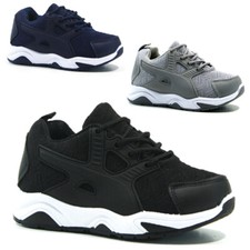 BOYS GIRLS INFANTS RUNNING TRAINERS SHOCK ABSORBING CASUAL SCHOOL SPORTS SHOES Girls' Casual Shoes price