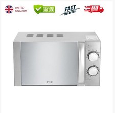 Stainless steel Microwave Oven 700W 20L 6 Power Levels with Defrost Function Microwave Ovens price