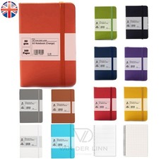 Van Der Linn A5 A6 A7 Notebook Hardback Ruled Squared Journal Note Stationery Notebook price