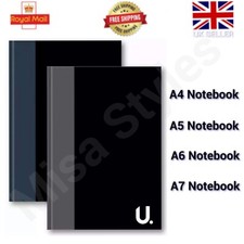 A4 A5 A6 A7 HARDBACK NOTEBOOK LINED JOURNAL PLANNER RULED PAD BOOK WRITING DIARY Notebook price