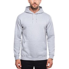 New Mens Fleece Hoodie Pullover Hooded Sweatshirt Plain Hoody Top Warm Jumper Men's Sweatshirt price