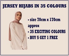 JERSEY STRETCHY HIJAB LARGE PLAIN LYCRA MAXI SCARF SHAWL WRAP WARM TOP QUALITY Headscarf price