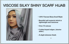 SILKY SHINY Hijab Scarf Maxi Wedding Plain Shimmer Shawl Wrap Sarong Elegant Headscarf price
