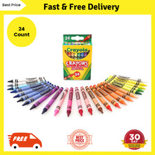 Crayola Wax Colouring Crayons Assorted Colours For All Kids Arts & Crafts Sets Wax Crayons price