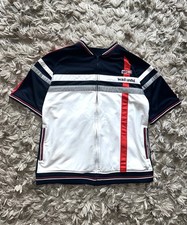 Ecko Unltd. Vintage Track Jacket - White Navy Red – XL Fits Men’s L - A084 Men's Tracksuit price