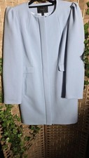 Coast Pale Blue Women's Coat Size UK 10 beautiful Women's Overcoat price
