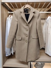 ZARA OVERCOAT JACKET SMALL CAMEL MANTECO FORMAL WOOL BLEND SINGLE BREAST WOMENS Women's Overcoat price