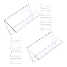 10 Pcs Conference Table Sign Clear Seating Stand Name Desk Plate Conference Table price