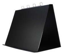 1 x A3 Black PVC Presentation Board Conference Table Top Flip Chart Easel Stand Conference Table price
