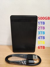 1TB 2TB External Hard Drives USB 3.0 Portable for PC Laptop PS4 Xbox Storage HDD Hard Drives price