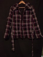 Plaid jacket, Briggs New York Women's Short. UK 8 Small Women's Jacket price