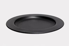 Modern Style Stainless Steel Round Candle Plate for Pillar Candle Holder / Black Candle Holder price