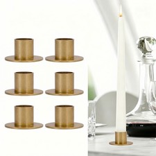 4/6Pcs Vintage European Iron Candle Holders Tea Light Pillar Candlestick Set Candle Holder price