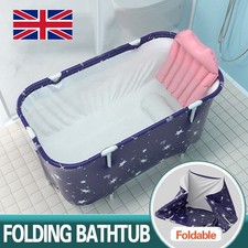 140x55cm Bathtub Folding Portable Bath Tub Adult Kids Warm Home Spa Soaking XL Bathtubs price