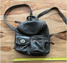 Danier Womens Genuine Leather Small brown Backpack turnlock zipper bagpack Women's Backpack price