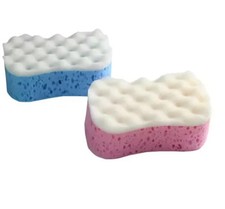 3PCS Soft Bath Sponges Exfoliating Body Scrubber Shower Massage Cleaning Sponge Bathroom Care Accessories price
