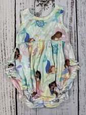 Little Sleepies Bubble Romper Size 3-6m Mermaid Baby Bamboo Ruffles Baby Bodysuit price