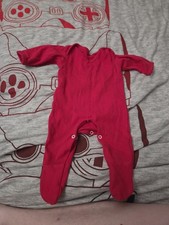 Red Sleepsuit Size 0-3months Baby Bodysuit price