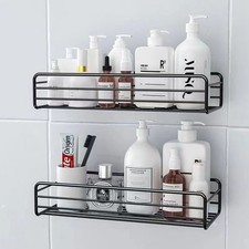 Wall-Mounted Corner Shower Caddy-Adhesive Bathroom Storage Organizer Shelf Rack Bathroom Shelf price