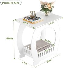 Small Bedside Table Cabinet Side End Coffee Tea Table Nightstand Storage Shelf Nightstand price
