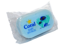 3 x Coral Baby Sponge - Bathing, Cleaning - Soft And Gentle. Baby Bath Sponge price
