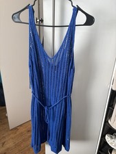 Blue Crochet Bikini Cover Up Bikini price