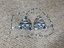 Lucky Brand Boho Bikini Top Swim Suit Beach Coastal Festival Bikini price