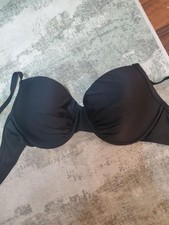 Merona brand Black Padded Underwire Bathing suit top Bikini price