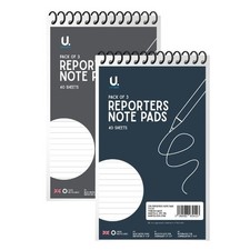 Reporters Notebooks - 3 Pack Notepad Lined Paper Writing Business School Office Notebook & Notepad price