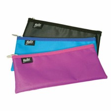 Helix Nylon Pencil Case 200x100mm 8" x4" Assorted Colours Pencil Case price