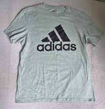 Men's adidas Amplifier Tee T-Shirt Size Super Soft  Large Grey  90% Cotton Men's Shirt price