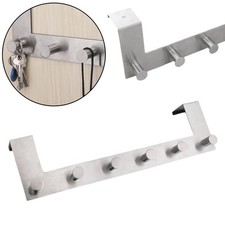Modern Stainless Steel Over Door Hook Rack for Home, Office, and RV Use Office Coat Rack price