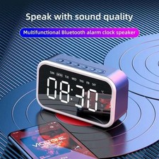 Multifunctional FM Radio Alarm Clock,Bluetooth Speaker,3 Alarms & Night Light UK Alarm Clocks & Radios price