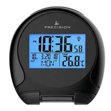 Precision Radio Controlled Bedside Alarm Clock With Big Blue Digital LCD Alarm Clocks & Radios price