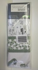 Sleep well Linen Single Duvet Cover & Pillowcase Set /New Leonie Green Bedding Set / Sleep Set price