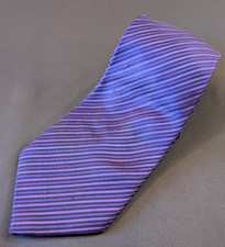 DONALD J TRUMP Signature Collection Silk Power Tie - PURPLE - Gold Bar Tie price