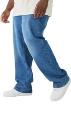 Mens Plus Size Slim Rigid Jeans UK Brand wash denim Pant Trousers Bottom B656 Men's Jeans / Denim Trousers price