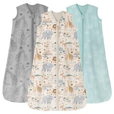 Unnivoll Baby Sleeping Bag 0.5 Tog 0-6 Months Summer Sleep Sack 3 Pack 100% C... Baby Sleep Sack price