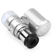 TRIXES Mini 60x Jewellery Loupe LED Magnifier Microscope NEW Hallmarks Engraving Microscope price