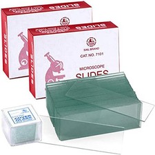Premium Microscope Glass Slide Slip Square Cover Glass For Optical Microscope UK Microscope price