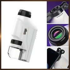 60-120x Handheld Microscope LED Light Battery Powered Kids Science Tool Microscope price
