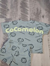 Carter's Cocomelon Neon Green 2 Piece Outfit Short Preowned Excellent Cond Sz 2T Baby Shorts price