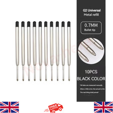 10 x Ballpoint Pen Refills Parker Cross Compatible Ink Refills BLACK/BLUE/RED Ballpoint Pen price