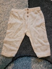 F+F Cream Baby Trousers - Up to 3 Months - Excellent Condition Baby Trousers price