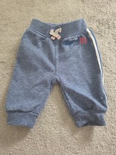 Blue George All-star 01 Baby Jogger with Elasticated Drawstring Waist 0-3 Months Baby Trousers price