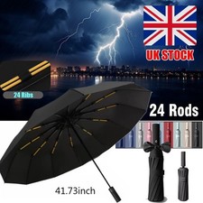 Extra Strength Foldable 24 Rods Umbrella Fully Automatic Large UV/Rain Protect Umbrellas price