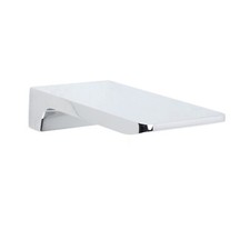 Square Chrome Waterfall Basin Spout Flat Top Wall Mounted Bathtub Faucet Tapware Tapware price