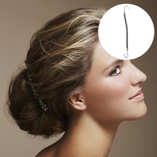 FRCOLOR 20Pcs Ponytail Hooks Headband Hair Claw Hair Clips Rubber Bands (Black) Hair Clips, Headbands & Hair Bands price
