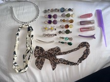 Bundle Of Pretty Hair Accessories - Clips , Head Bands Hair Clips, Headbands & Hair Bands price